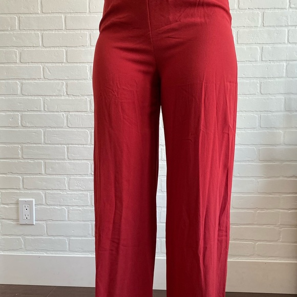NWT Rust halter top jumpsuit - Picture 5 of 11